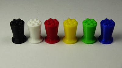 Flanged Bumpy Knobs